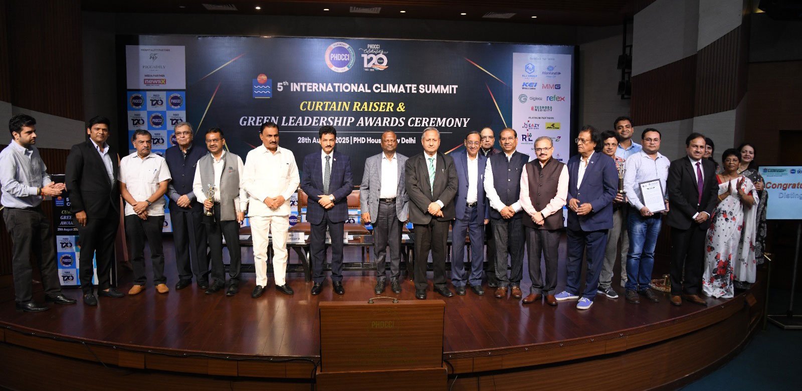 Green Leadership Award Climet Change International Summit 2025